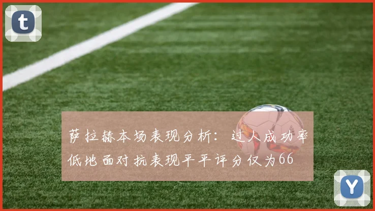 萨拉赫本场表现分析：过人成功率低地面对抗表现平平评分仅为66